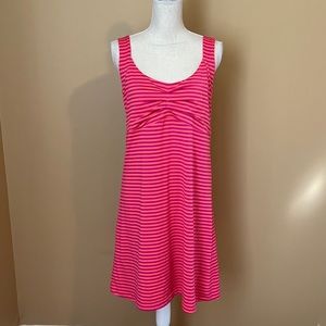 Alpine Design Large Pink/ Orange Striped Athletic Dress